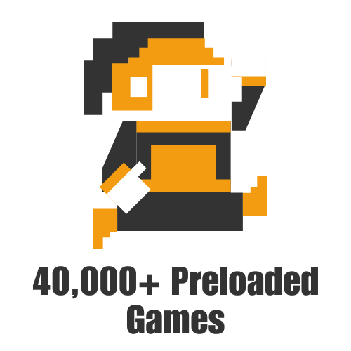 40,000 Games Included - WYNDO X9 PRO Retro Game Stick Console