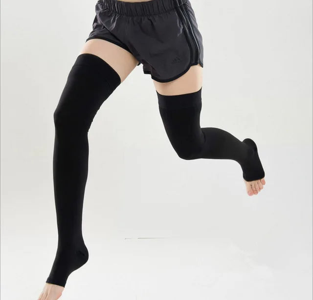 Medical Grade Compression Stockings Women Men For Varicose Spider Edema 30-40 mmHg Support Gradient S-4XL Travel Pressure Legs