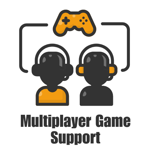 Multi Player Game Support - WYNDO X9 PRO Retro Game Stick Console