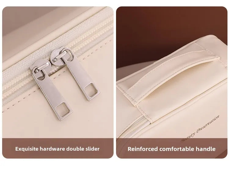 New Women's Cosmetic Bag Portable Storage Bag Large Capacity Luxury Makeup Bag Travel Organizer Essentials Toiletry Bags