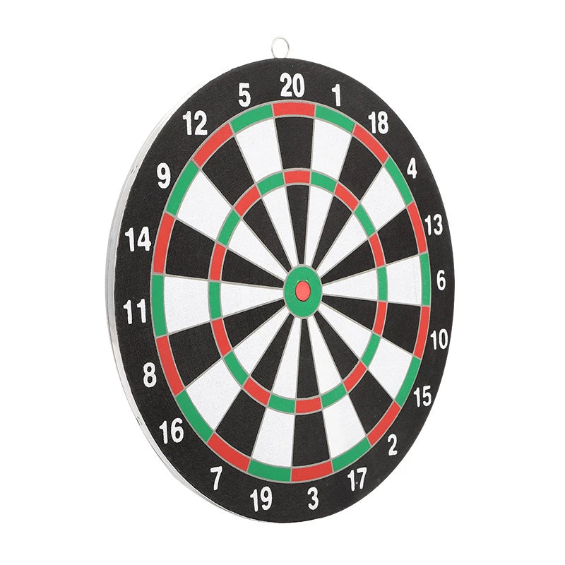 12/15/17 Inches Dart Board Game Set With Dart Needles Double-sided Hanging Dartboard Indoor Entertainment For Family & Friends