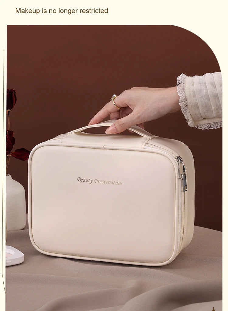 New Women's Cosmetic Bag Portable Storage Bag Large Capacity Luxury Makeup Bag Travel Organizer Essentials Toiletry Bags