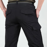 Men's Summer Tactical Cargo Pants Lightweight Casual Waterproof Trousers Casual Pants Wear-resisting Multi-pocket Outdoor Hiking
