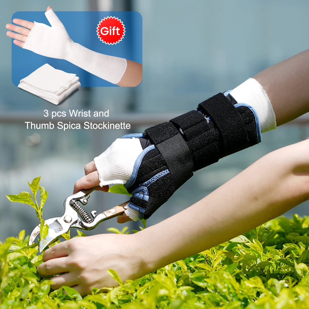 VELPEAU Wrist Splint Medical for Carpal Tunnel Pain, Tendonitis and Arthritis Wrist Brace with Thumb Support Adjustable