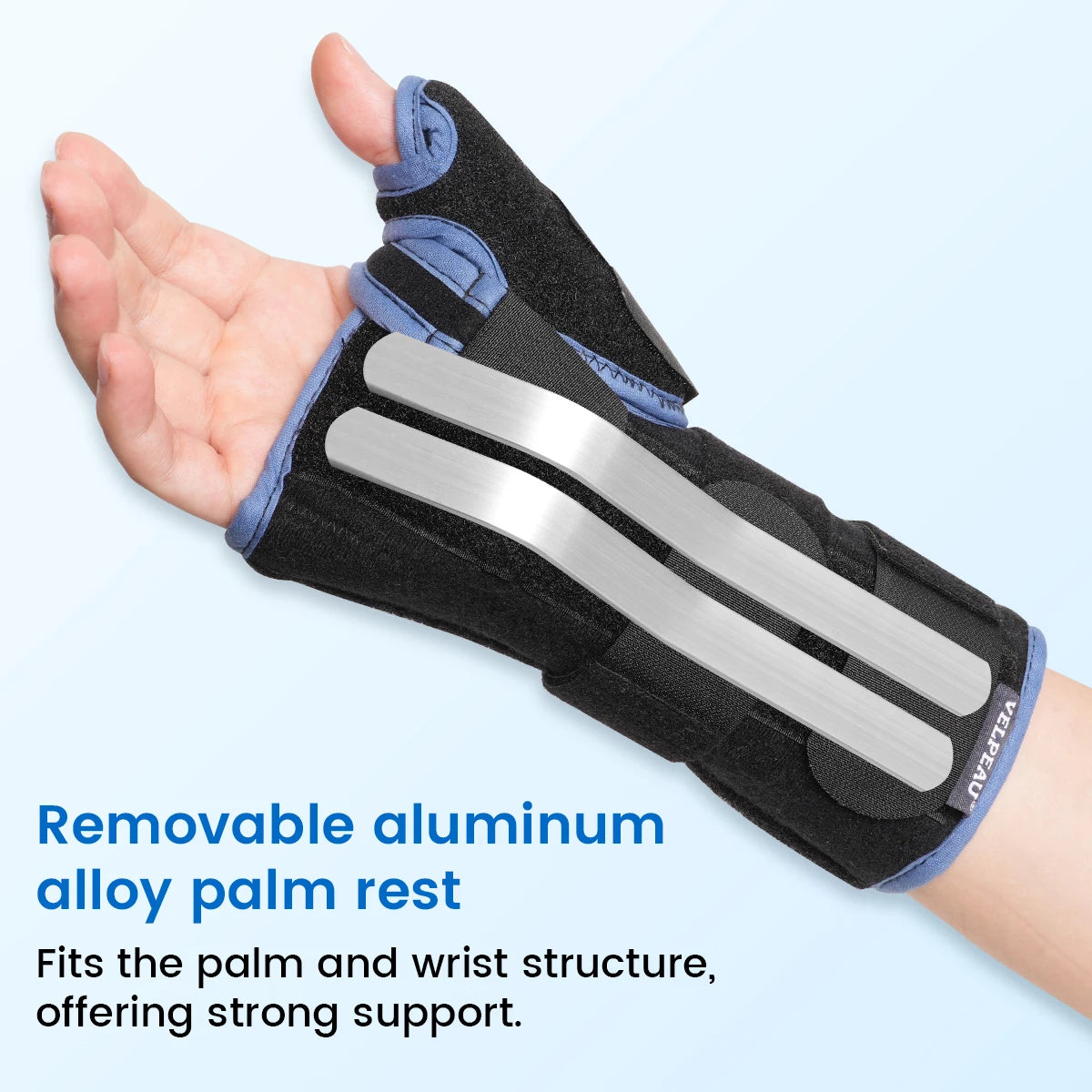 VELPEAU Wrist Splint Medical for Carpal Tunnel Pain, Tendonitis and Arthritis Wrist Brace with Thumb Support Adjustable