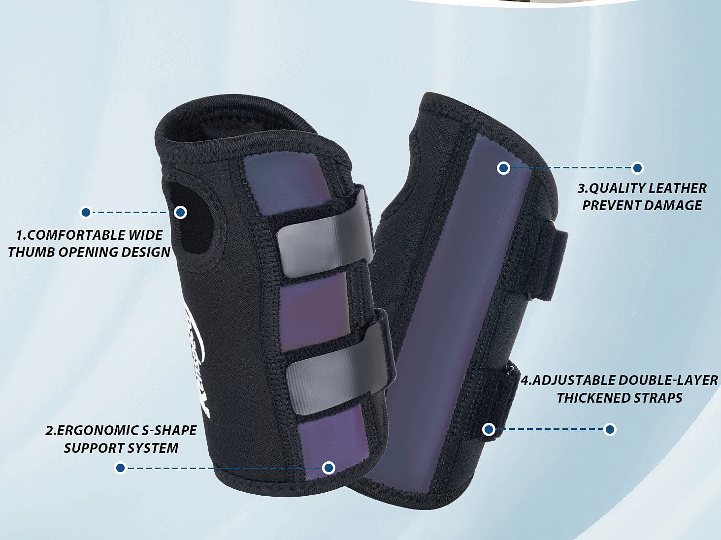 Wrist Brace with Splints for Carpal Tunnel Support Wrist Support Brace for Wrist Pain, Arthritis Tendonitis Sprain Injuries