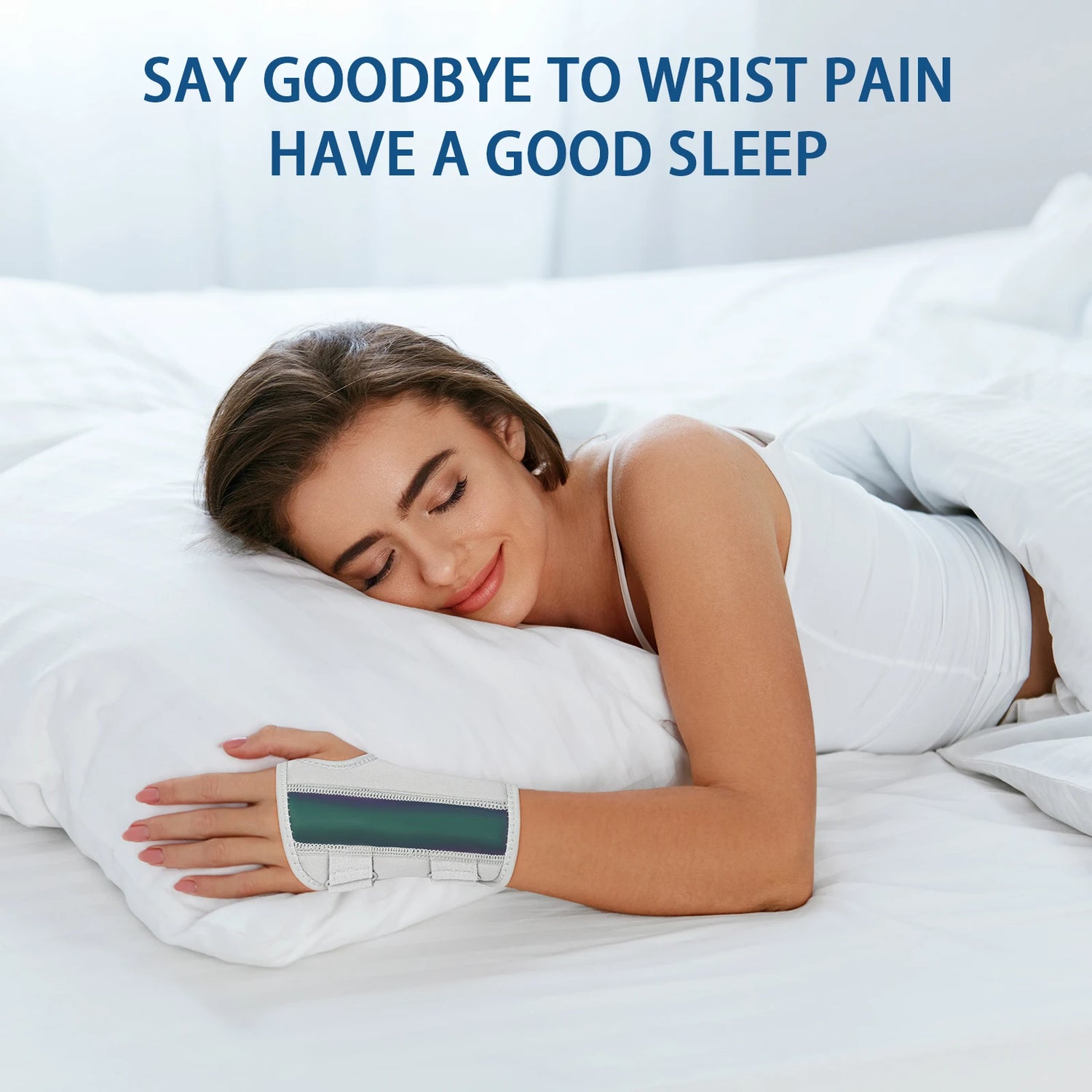 Wrist Brace with Splints for Carpal Tunnel Support Wrist Support Brace for Wrist Pain, Arthritis Tendonitis Sprain Injuries