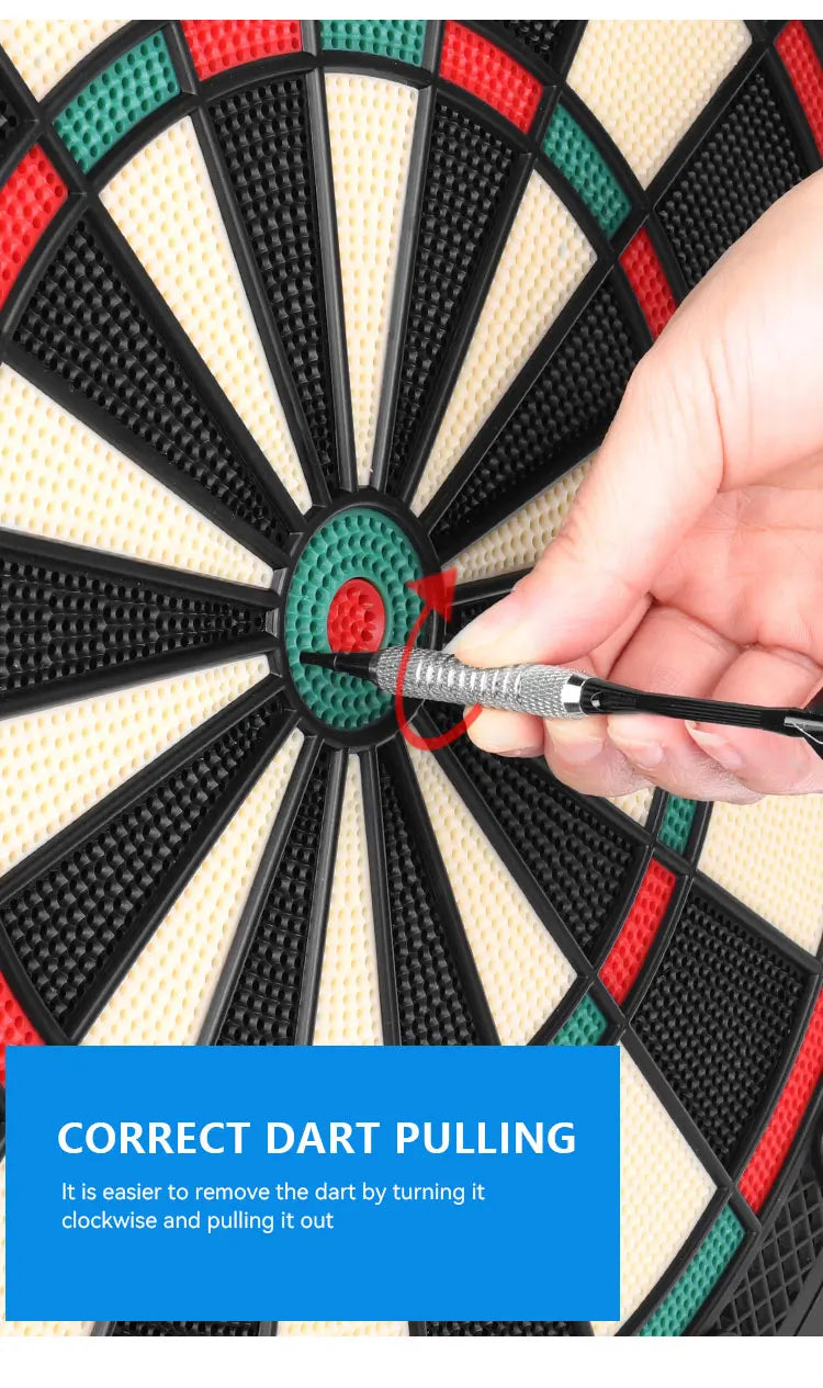 CyeeLife 15.5in Electronic Dart board set with LED,32Games and Multi player play Home Office Bar Outdoor Professional