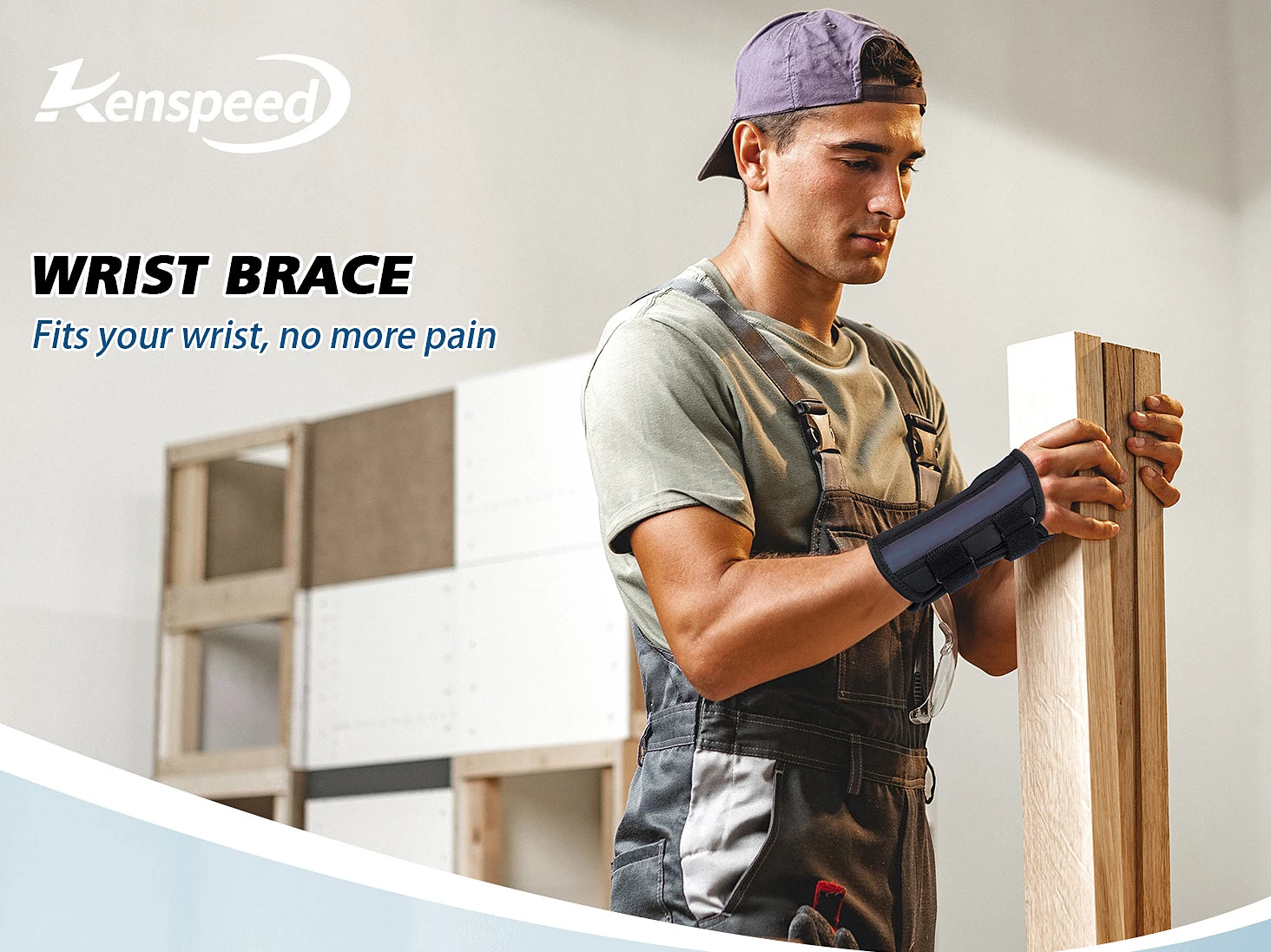 Wrist Brace with Splints for Carpal Tunnel Support Wrist Support Brace for Wrist Pain, Arthritis Tendonitis Sprain Injuries