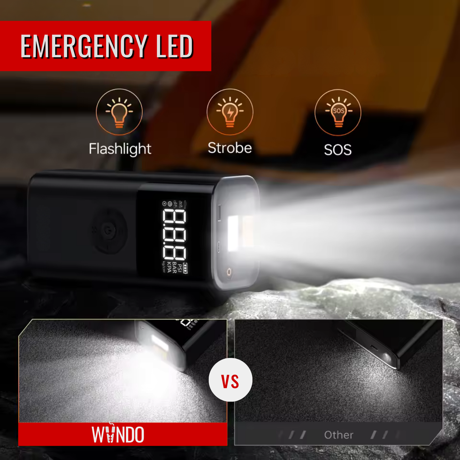WYNDO 4 in 1 Jump Starter