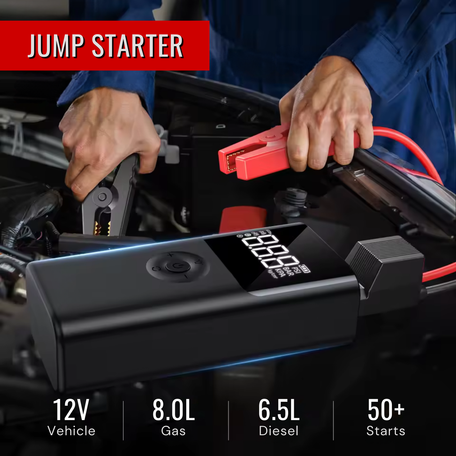 WYNDO 4 in 1 Jump Starter