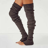 Anime Gothic Lolita Tights Knee Socks Cosplay Costumes Accessories Knitted Winter Women Yoga Long Leg Warmer Knee High Socks New