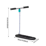 Trampoline Scooter Indoors Outdoor Use Scooter Beginners Gear for Kids Aluminum Alloy Trick Scooter for Park Game