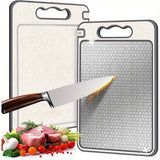 NEW Titanium Cutting Boards For Kitchen Stainless Steel Cutting Board 304 Stainless Steel Double-Sided Food Grade Cutting Board