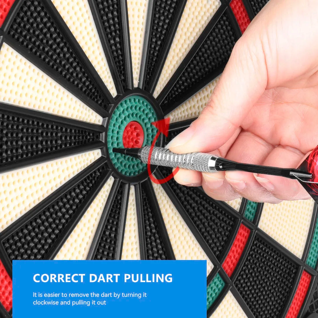 CyeeLife 15.5in Electronic Dart board set with LED,32Games and Multi player play Home Office Bar Outdoor Professional