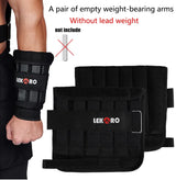 20kg Adjustable Weight Training Suit Empty Bag Fitness Running Vest, Hand And Foot Strength Training Physical Training Clothing