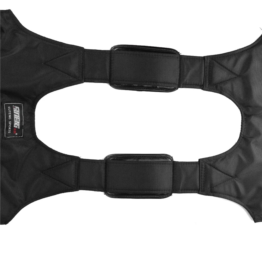 3-50KG Durable Weighted Vest Adjustable Weight Training Exercise Waistcoat Jacket Sand Clothing Boxing Fitness Equipment