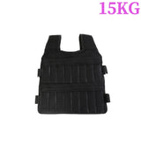 3-50KG Durable Weighted Vest Adjustable Weight Training Exercise Waistcoat Jacket Sand Clothing Boxing Fitness Equipment